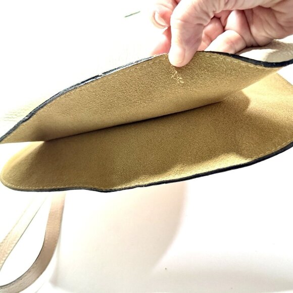 Vittoria Napoli Crossbody Bag Pebble Leather Blush Taupe Satchel Adjustable Gift - Picture 11 of 11